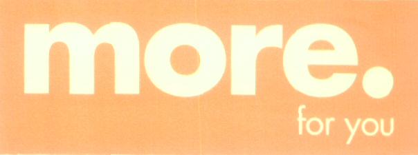 More For You (device Of Heavy Character) Device mark 1615141 Trademark