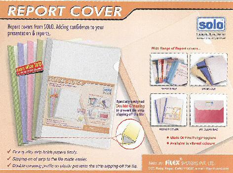 Report Cover With Label Device mark 1690517 Trademark