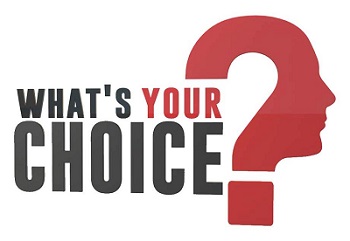 What's Your Choice (logo And Device) Device mark 2932752 Trademark