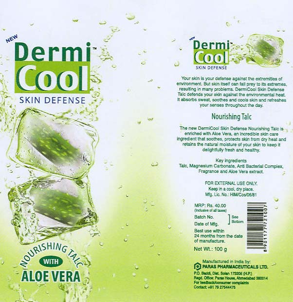 Dermi Cool Device mark 1767756 Trademark