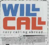 Will Call Easy Calling Abroad Device mark 1112641 Trademark