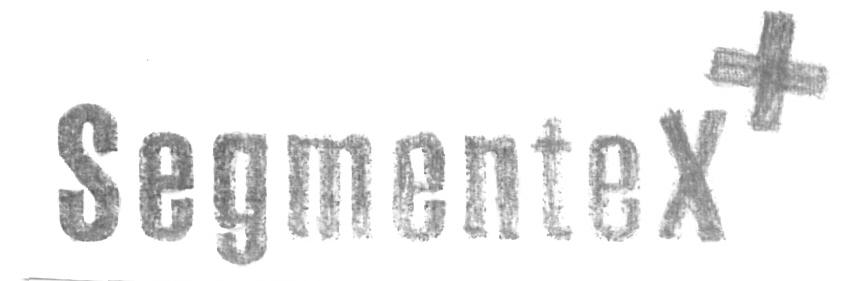 Segmentex (label) Device mark 1598366 Trademark