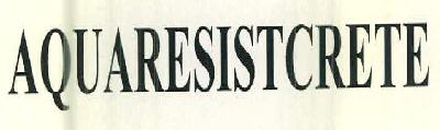 Aquaresistcrete Device mark 2570722 Trademark
