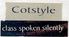 Cotstyle (label) Device mark 1222828 Trademark