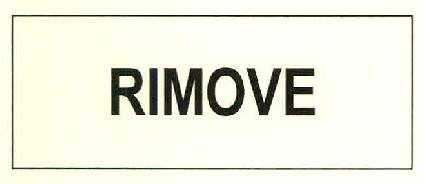 Rimove Device mark 2845403 Trademark