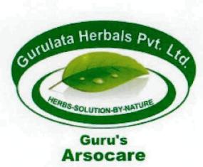 Guru's Arsocare Gurulata Herbals Pvt. Ltd.(device Of Leaf) Device mark 2386280 Trademark