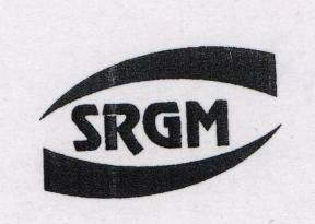 Srgm (label) Device mark 1532397 Trademark