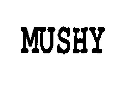 Mushy (logo) Device mark 2268024 Trademark