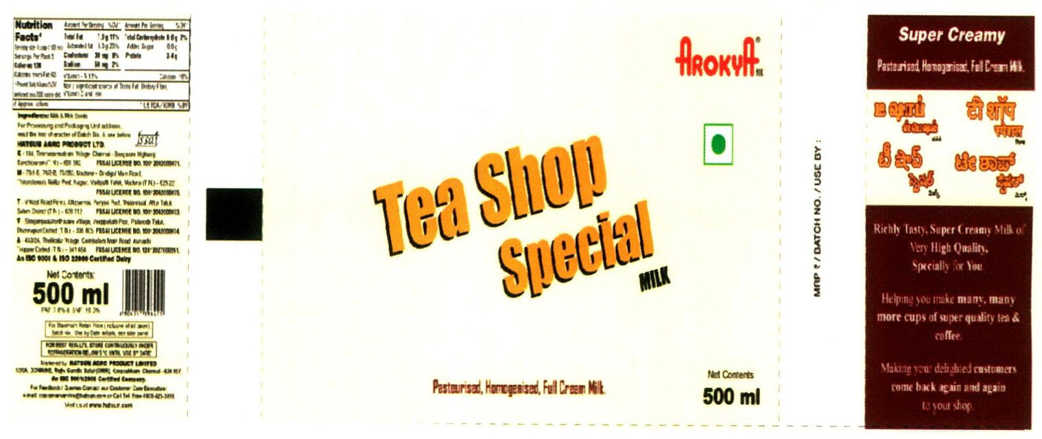 Tea Shop Special Arokya Milk Device mark 2630079 Trademark