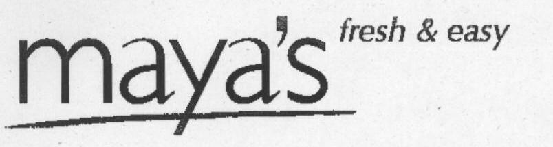 Maya"s (device) Device mark 1639222 Trademark