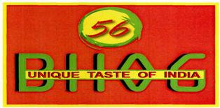 56 Bhog (label) Device mark 2699717 Trademark