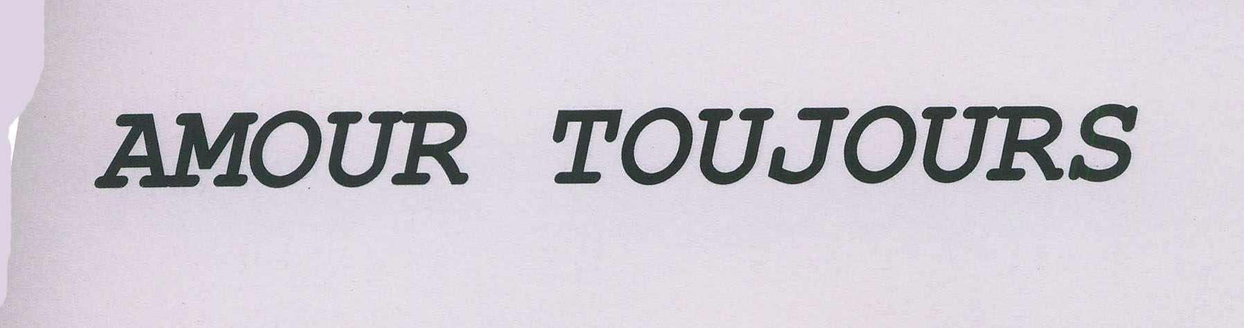 Amour Toujours Device mark 1698461 Trademark