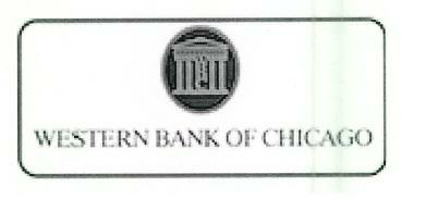 Western Bank Of Chicago Device mark 2535105 Trademark