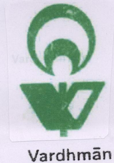 Vardhman With Label Device mark 1642133 Trademark