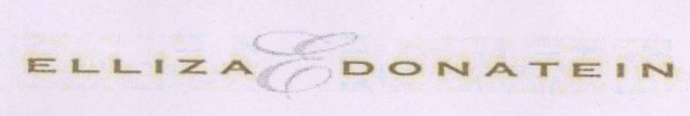 Elliza Donatein (label) Device mark 1687637 Trademark