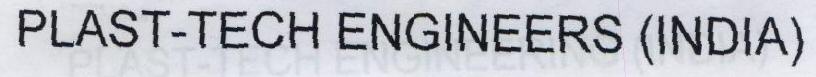 Plast-tech Engineers (india) With Label Device mark 1752707 Trademark