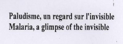 Paludisme, Un Regard Sur I"invisible Malaria,a Glimpse Of The Invisible Device mark 1742921 Trademark