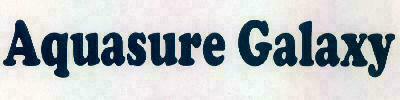 Aquasure Galaxy Device mark 2287600 Trademark
