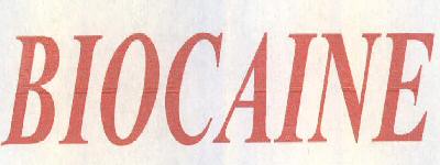 Biocaine Device mark 1918815 Trademark