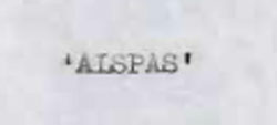 Alspas Device mark 887118 Trademark