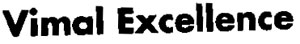 Vimal Excellence Device mark 807630 Trademark