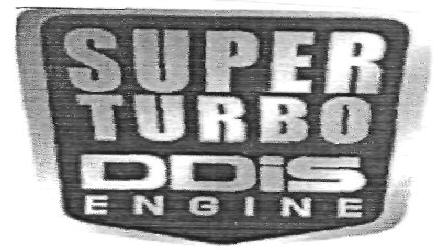 Super Turbo Ddis Engine (label) Device mark 2478115 Trademark