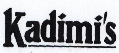 Kadimi S Device mark 1590299 Trademark