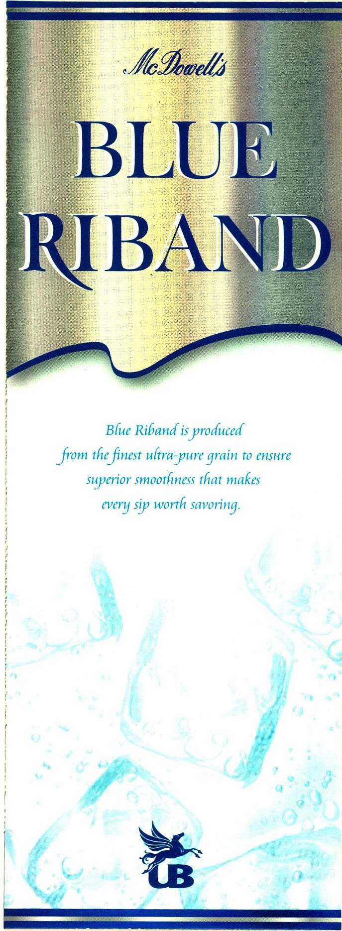 Blue Riband Mc Dowell's Device mark 2597929 Trademark