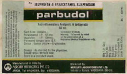 Parbudol Device mark 581805 Trademark