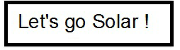 Let's Go Solar Device mark 2796054 Trademark