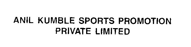 Anil Kumble Sports Promotion Private Limited Device mark 893680 Trademark