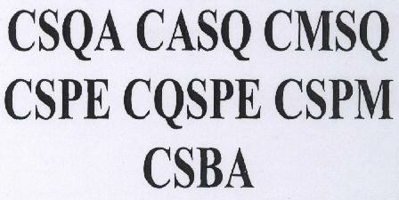 Csqa Casq Cmsq Cspe Cqspe Cspm Csba. Device mark 1771011 Trademark