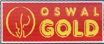 Oswal Gold With Lable Device mark 1694736 Trademark