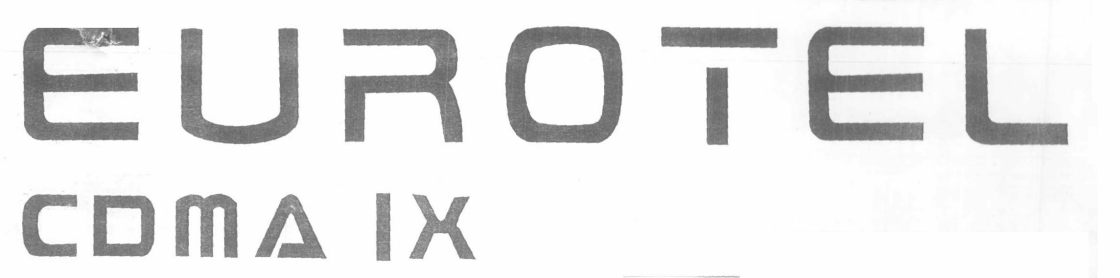Eurotel Cdma Ix (label) Device mark 1175899 Trademark