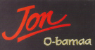 Jon O-bama (stylised Word) Device mark 1757726 Trademark