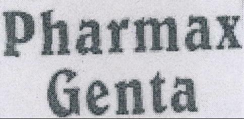 Pharmax Genta Device mark 2153598 Trademark