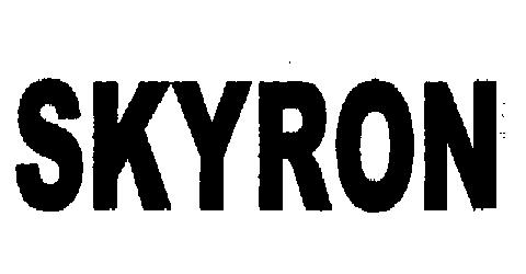 Skyron (device) Device mark 2149604 Trademark