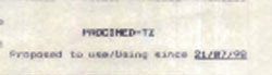 Procimed-tz Device mark 817146 Trademark