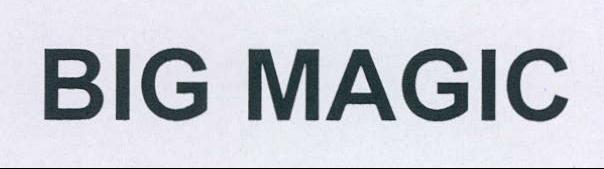 Big Magic Device mark 2119575 Trademark