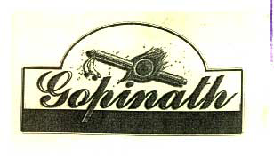 Gopinath (label) Device Of Flute And Peacock Feather Device mark 1188162 Trademark
