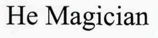 He Magician Device mark 2656096 Trademark