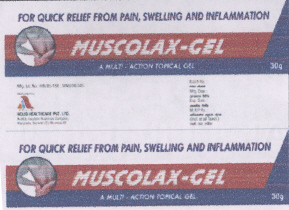 Muscolax-gel Device mark 2274151 Trademark