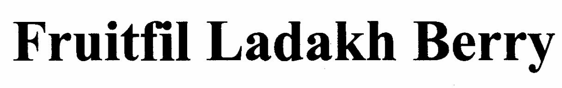 Fruitfil Ladakh Berry Device mark 1382857 Trademark