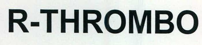 R-thrombo Device mark 2447518 Trademark