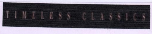 Timeless Classics (device) Device mark 1805534 Trademark