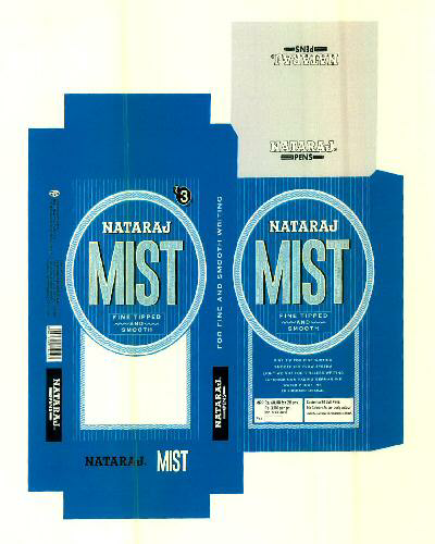 Nataraj Pens Mist Device mark 2826686 Trademark