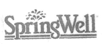 Spring Well (label) Device mark 2755777 Trademark