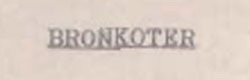 Bronkoter Device mark 642886 Trademark