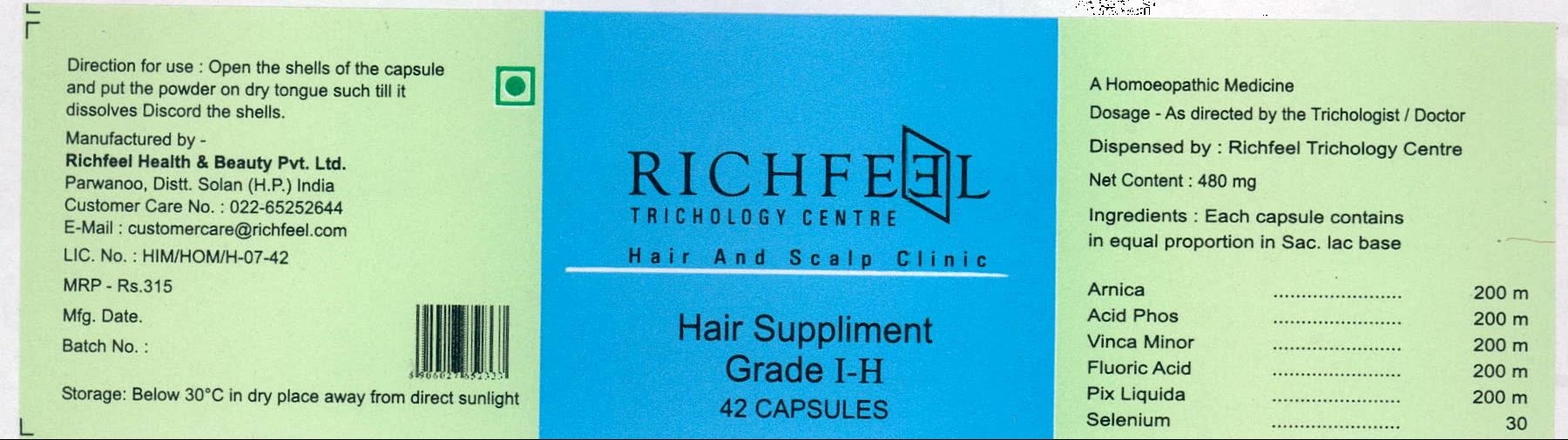 Richfeel (label) Device mark 1993884 Trademark