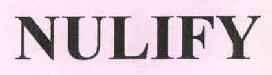 Nulify Device mark 2495582 Trademark